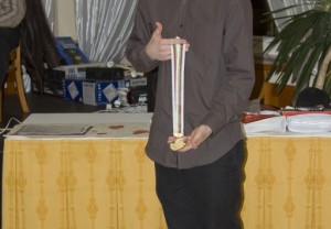 Jakub Říha s bronzem z MS